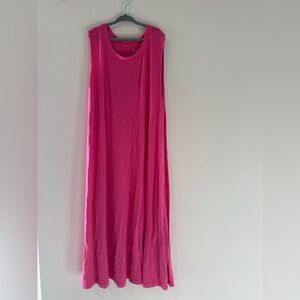 Casual tank top dress with pockets